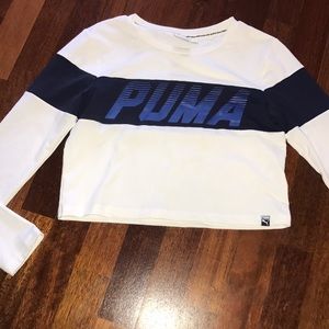 Puma crop work out top